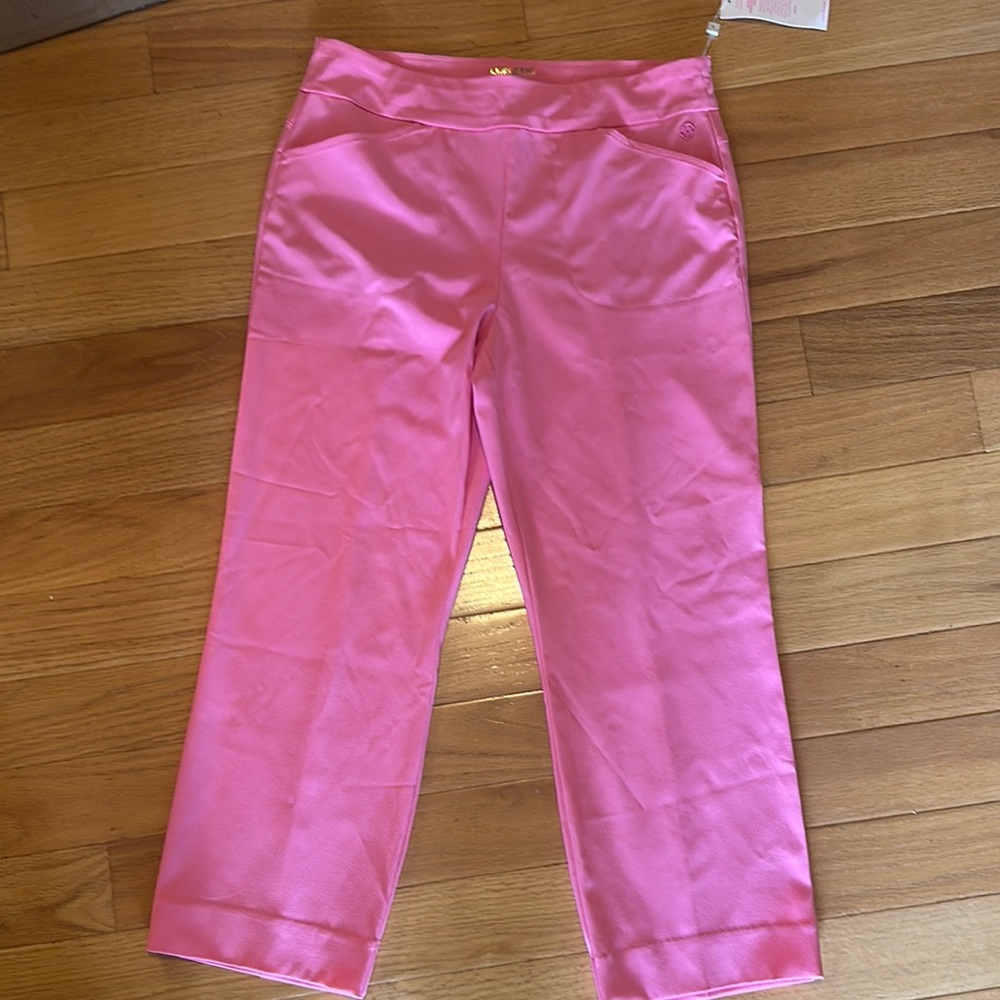 Lilly Pulitzer  Alston Crop Pant  confetti pink